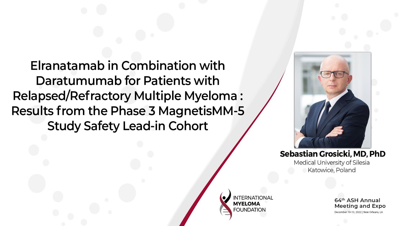 Elranatamab In Combination With Daratumumab For Patients With Relapsed ...